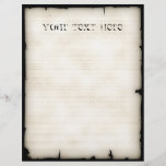 Tattered Western Style Letterhead<br><div class="desc">Old vintage western feel to your Letterheads</div>