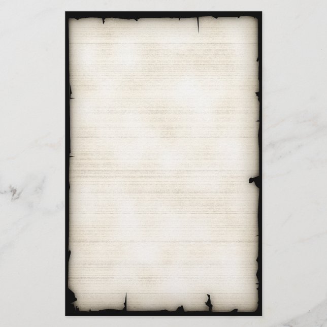 Tattered Western Style Stationery (Front)