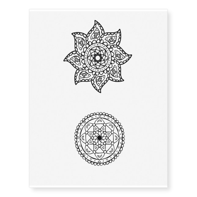 tatto temporary tattoos (Front)