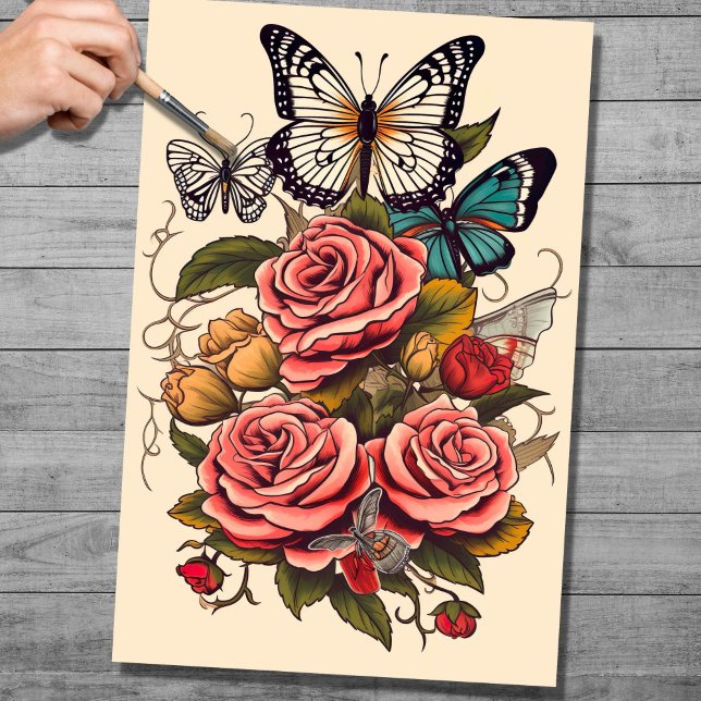 Tattoo 4 Decoupage Paper (Creator Uploaded)