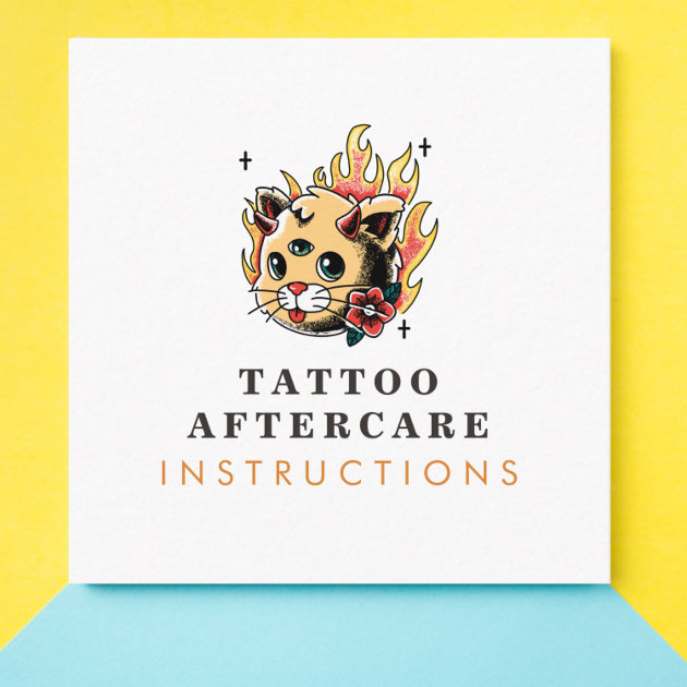 Tattoo Aftercare Instructions - H2Ocean