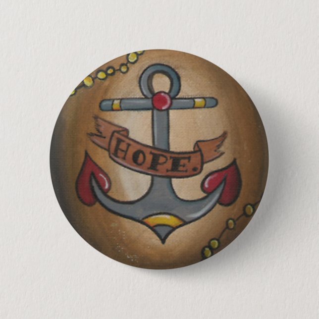 Tattoo Anchor Button (Front)