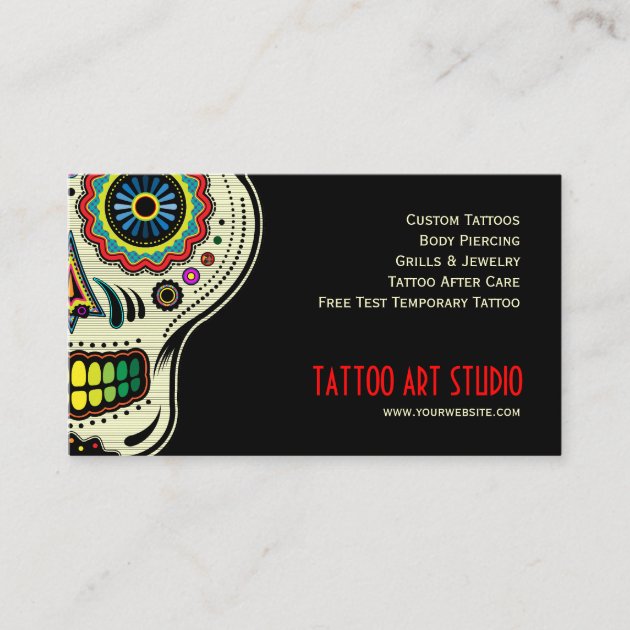 Top Tattoo Business Cards For Tattoo Artists - Metal Business Cards | My  Metal Business Card | World Leader In Metal Cards
