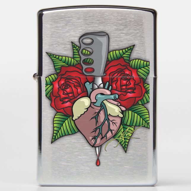 Tattoo Art Zippo Zippo Lighter (Front)