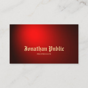 Tattoo Artist Art Creative Black Red Tattooist Business Card