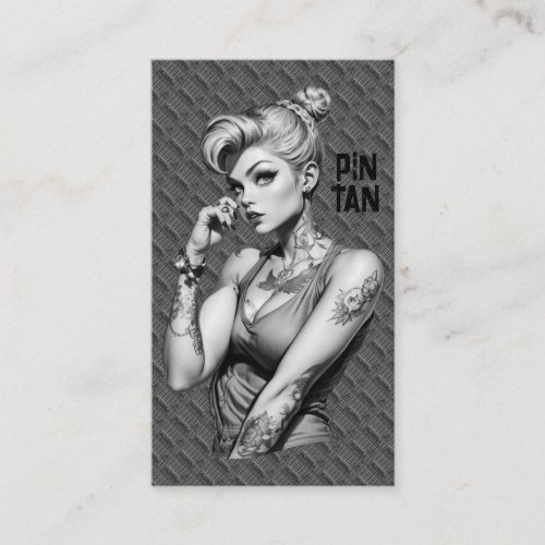 Tattoo Artist Body Piercing Shop Parlor Tattooist Business Card