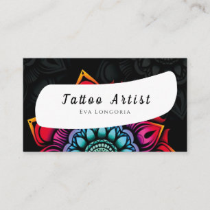 Tattoo Artist Business Card