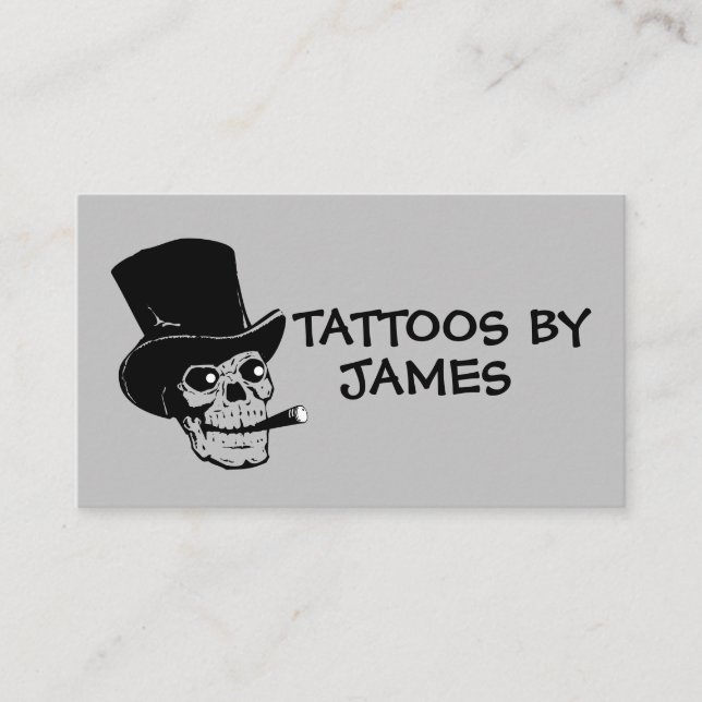 TATTOO ARTIST BUSINESS CARDS  (Front)