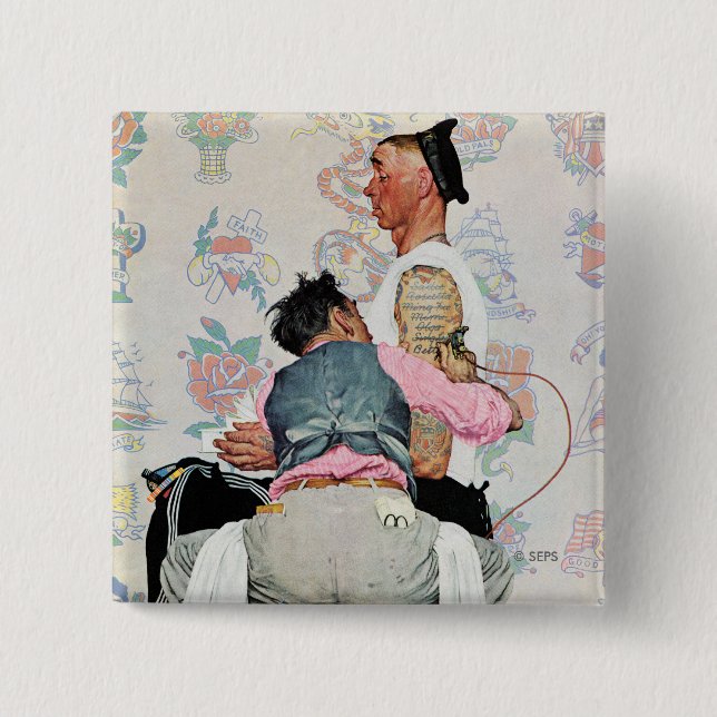 Tattoo Artist Button (Front)