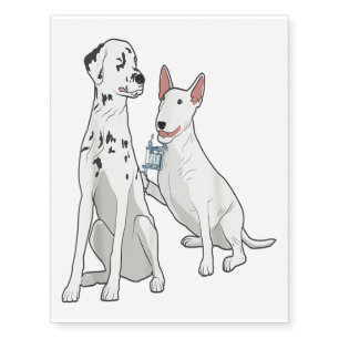 Tattoo Artist Dogs Tattooed Dalmatian Dog Spots