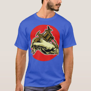 Tattoo Artist Gun Inking Machine Ink Vintage Tat T-Shirt
