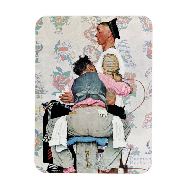 Tattoo Artist Magnet (Vertical)