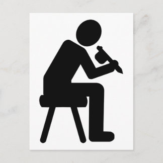 Tattoo artist postcard
