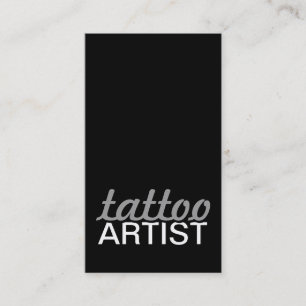 tattoo artist punch card