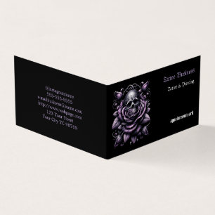 Tattoo artist salon Appointment Business Card