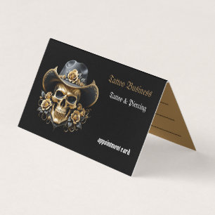 Tattoo artist salon Appointment Business Card