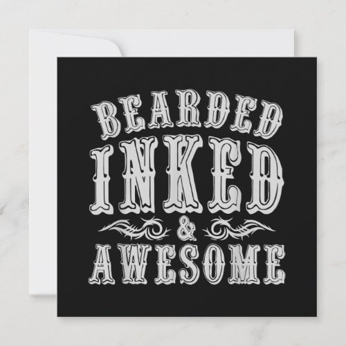 Tattoo Artist Tatted Tattooist Gift Idea Tattoo Holiday Card