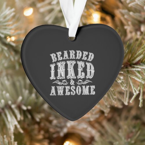 Tattoo Artist Tatted Tattooist Gift Idea Tattoo Ornament