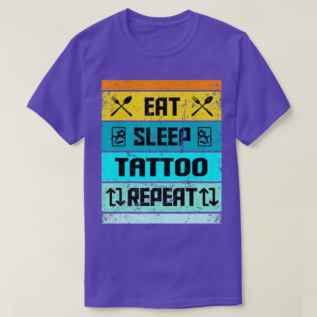 Tattoo Artist Tattoo Lover Funny Tattooist  T-Shirt (Design Front)