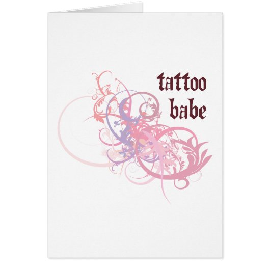 Tattoo Babe Cards (Front)