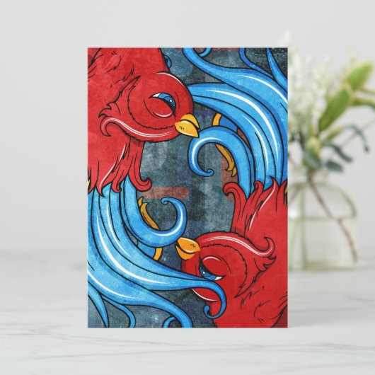 Tattoo Birds (Standing Front)