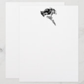 Tattoo Black Flower (Front/Back)