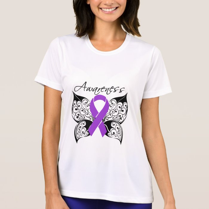 Tattoo Butterfly Awareness   GIST Cancer Shirt