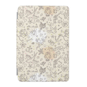 Tattoo concept pattern iPad mini cover