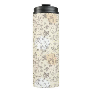 Tattoo concept pattern thermal tumbler