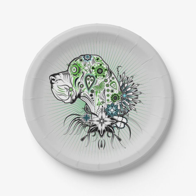 Tattoo Dane Paper Plates (Front)