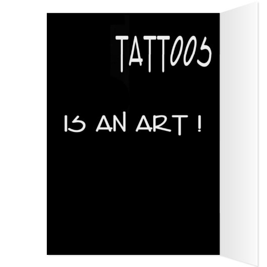Tattoo double frame cards (Inside (Left))