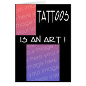 Tattoo double frame cards (Front)