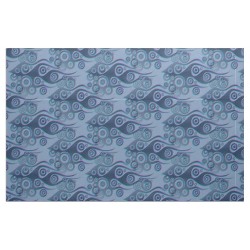 Tattoo flames & circles pattern + your backgr. fabric