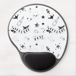 Tattoo Flash Hope Stickers Gel Mouse Pad