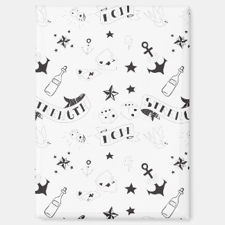 Tattoo Flash Hope Stickers Magnet