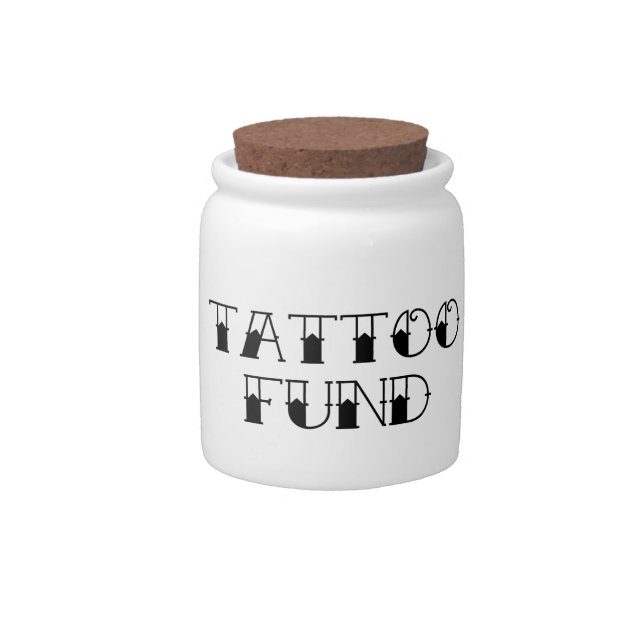 Tattoo Fund Jar (Front)
