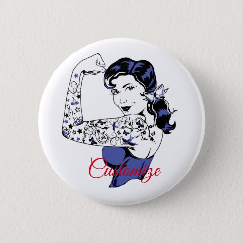 Tattoo Girl Arm Up Thunder_Cove Button