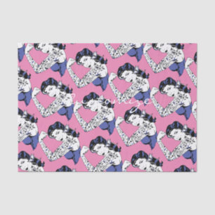 Tattoo Girl Arm Up Thunder_Cove Tissue Paper