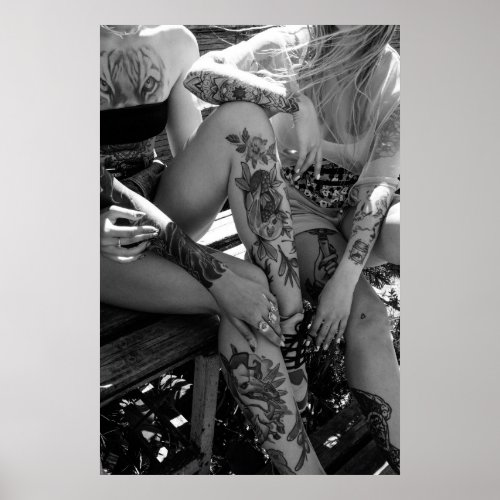 TATTOO GIRLS POSTER