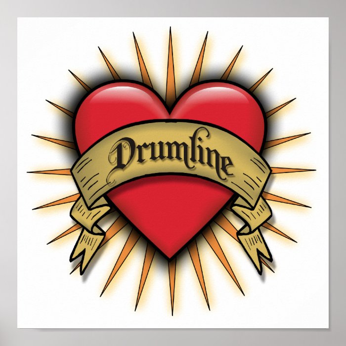 Tattoo Hear Drumline Poster