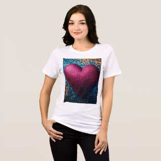 Tattoo Heart T-Shirt Design Tri-Blend Shirt