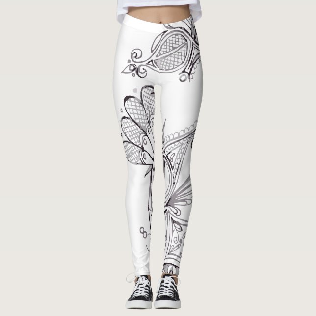 Tattoo leggings (Front)
