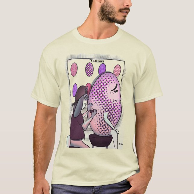 Tattoo Men's Natural T-Shirt (Front)