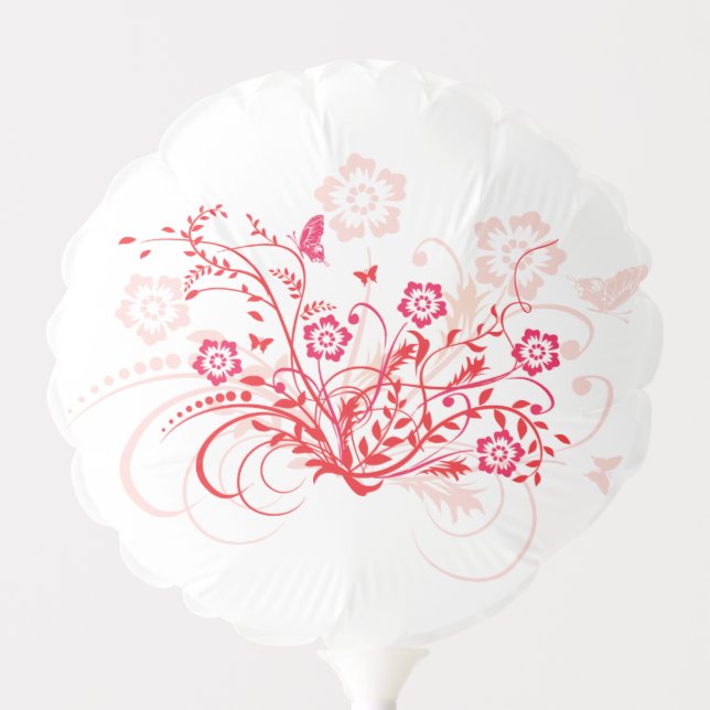 Tattoo of Flowers -  Balloon (Front)