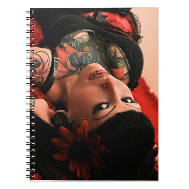 Tattoo Pin Up Notebook (Front)