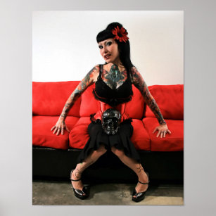 Tattoo Pin Up Poster