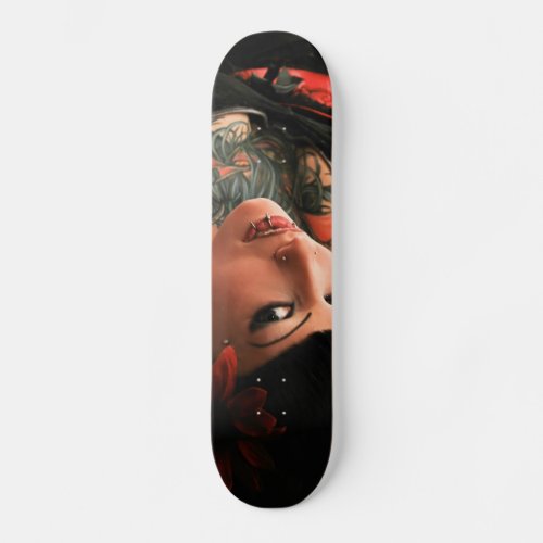 Tattoo Pin Up Skateboard Deck