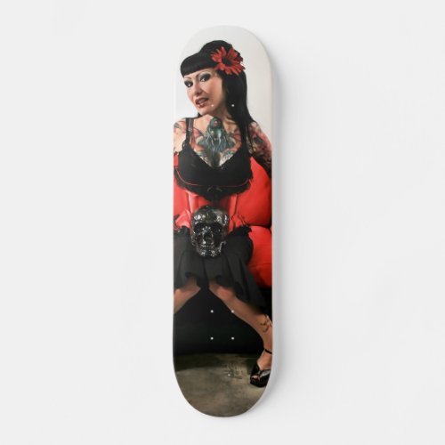 Tattoo Pin Up Skateboard Deck