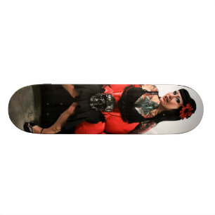 Tattoo Pin Up Skateboard Deck