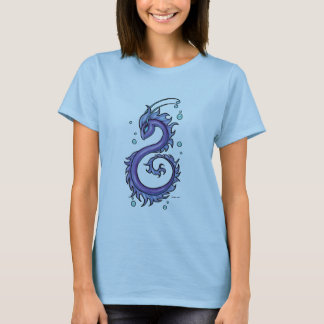 Tattoo Purple Sea Dragon, Therese L. Davis T-Shirt
